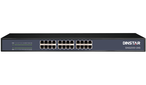 Analog VoIP Gateway Dinstar DAG2000-24S